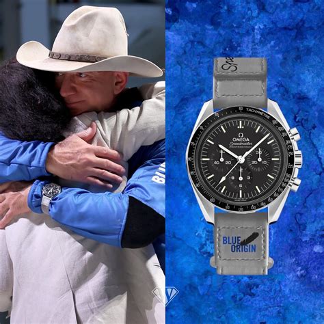 blue origin omega watch|jeff bezos Omega Watch.